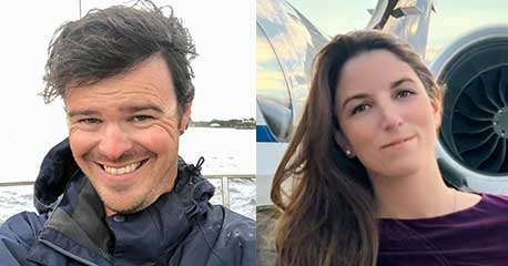 Yacht Brokers James MacGregor & Samantha Joy Inguanzo